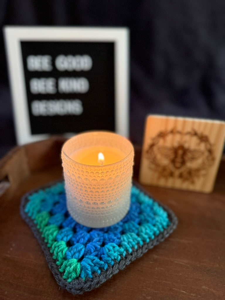 Moody Skies Granny Coasters