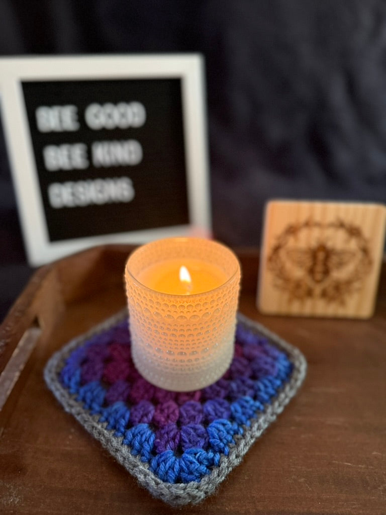 Moody Skies Granny Coasters