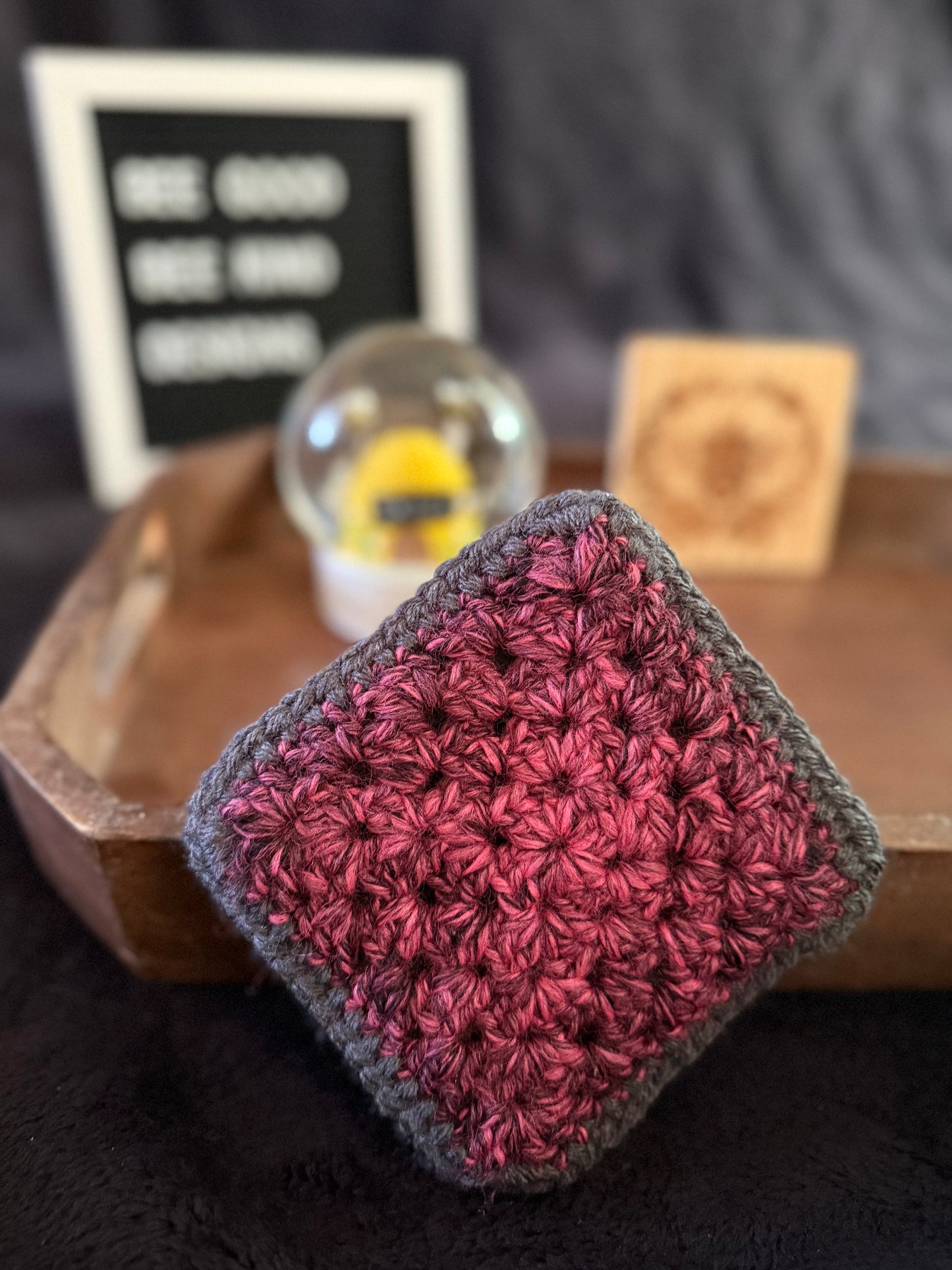 Pink Punk Princess Granny Coasters
