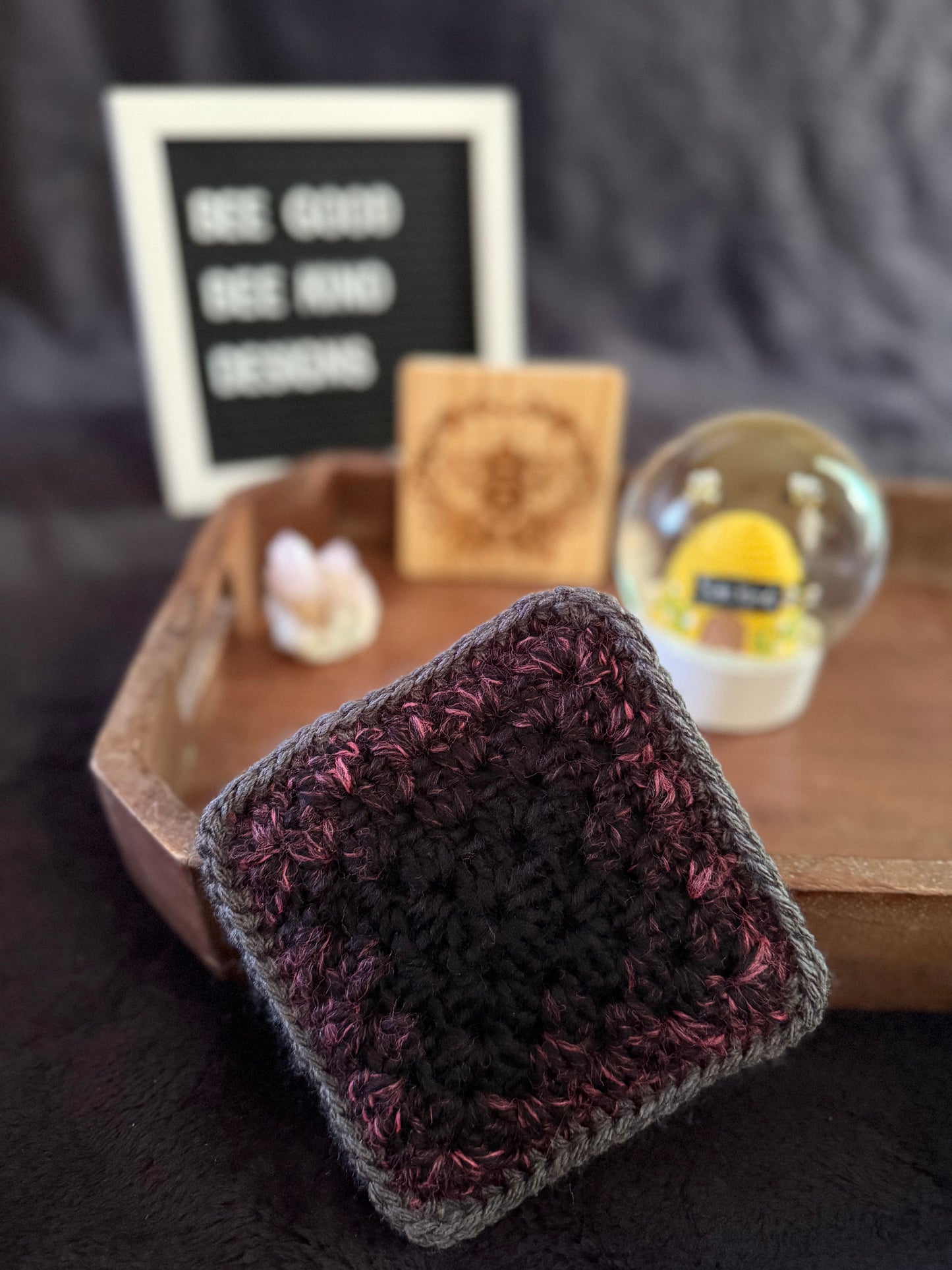 Pink Punk Princess Granny Coasters