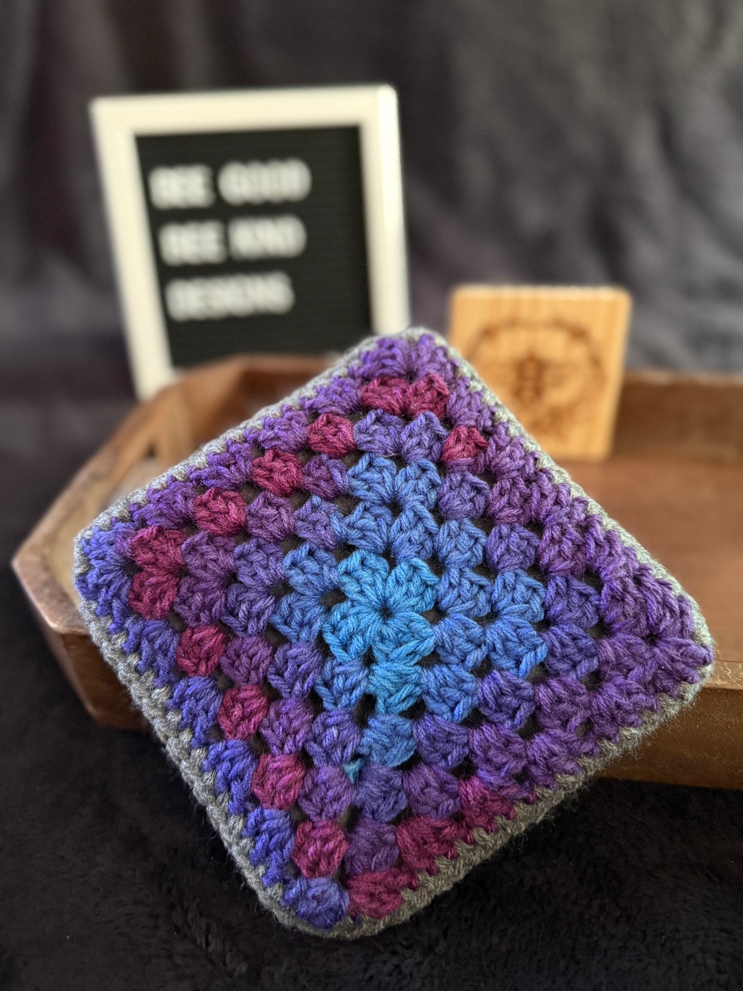 Moody Skies Granny Coasters