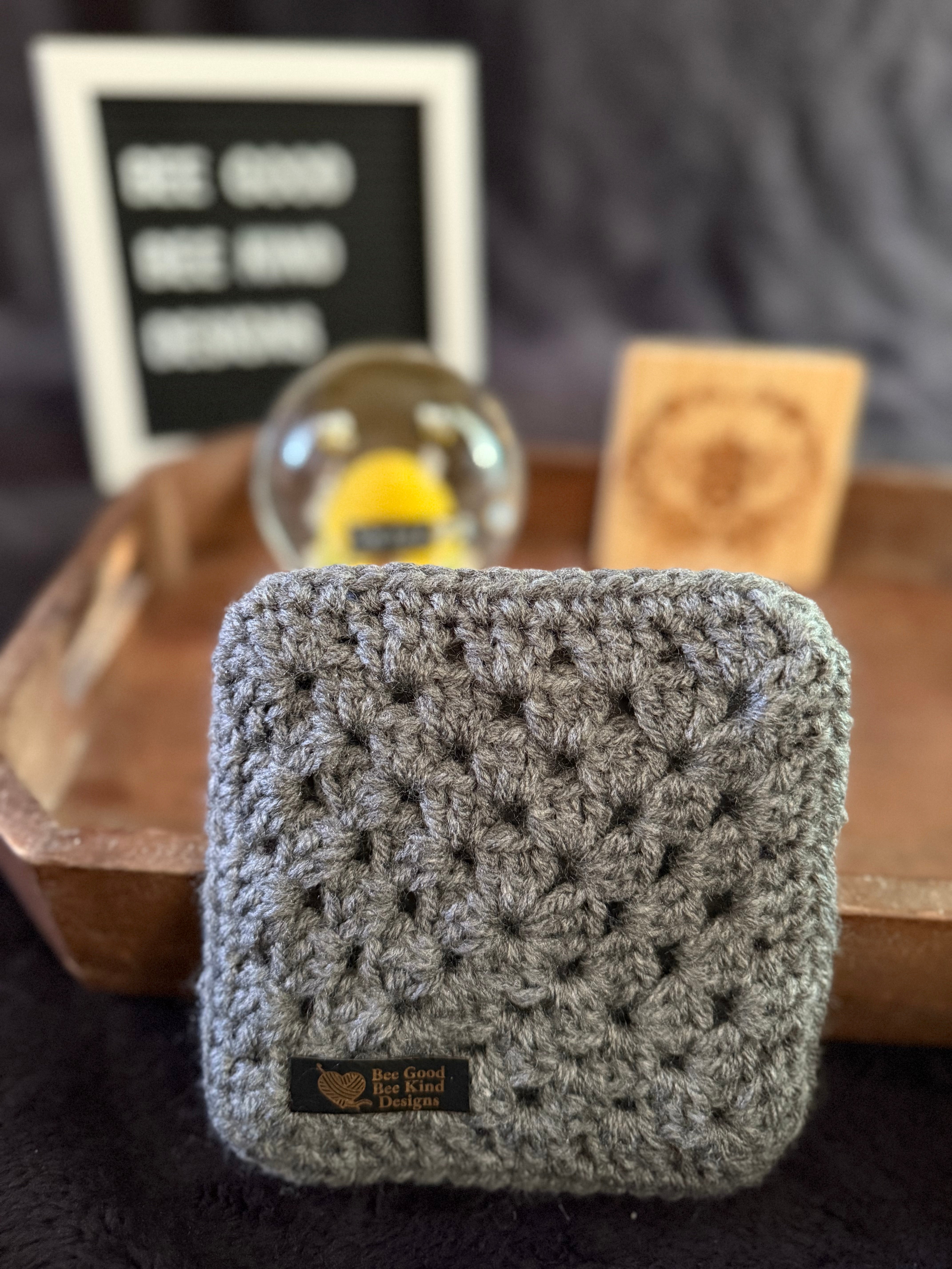 Meadow Mist Granny Coasters – Bee Good Bee Kind Designs