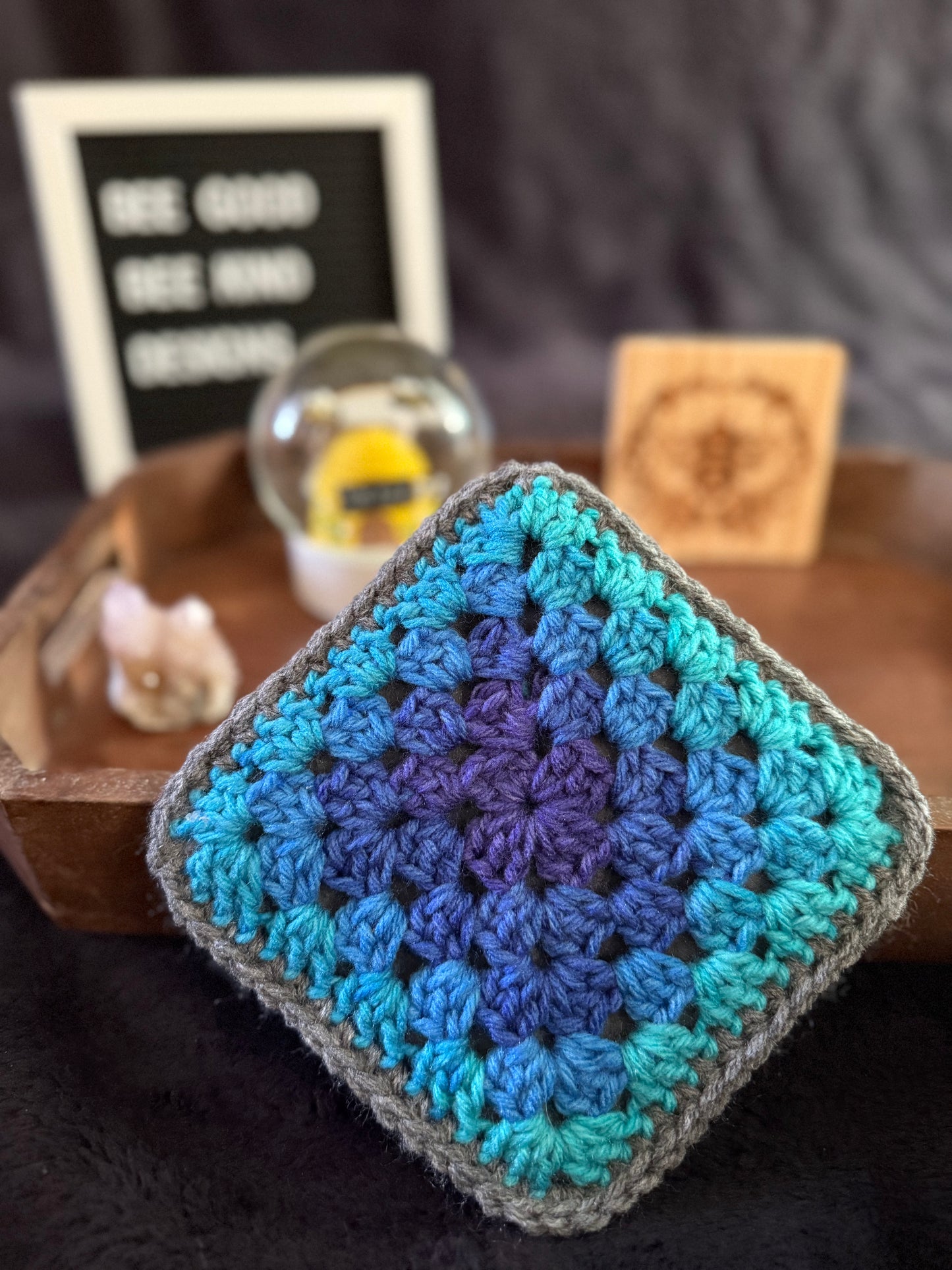 Moody Skies Granny Coasters