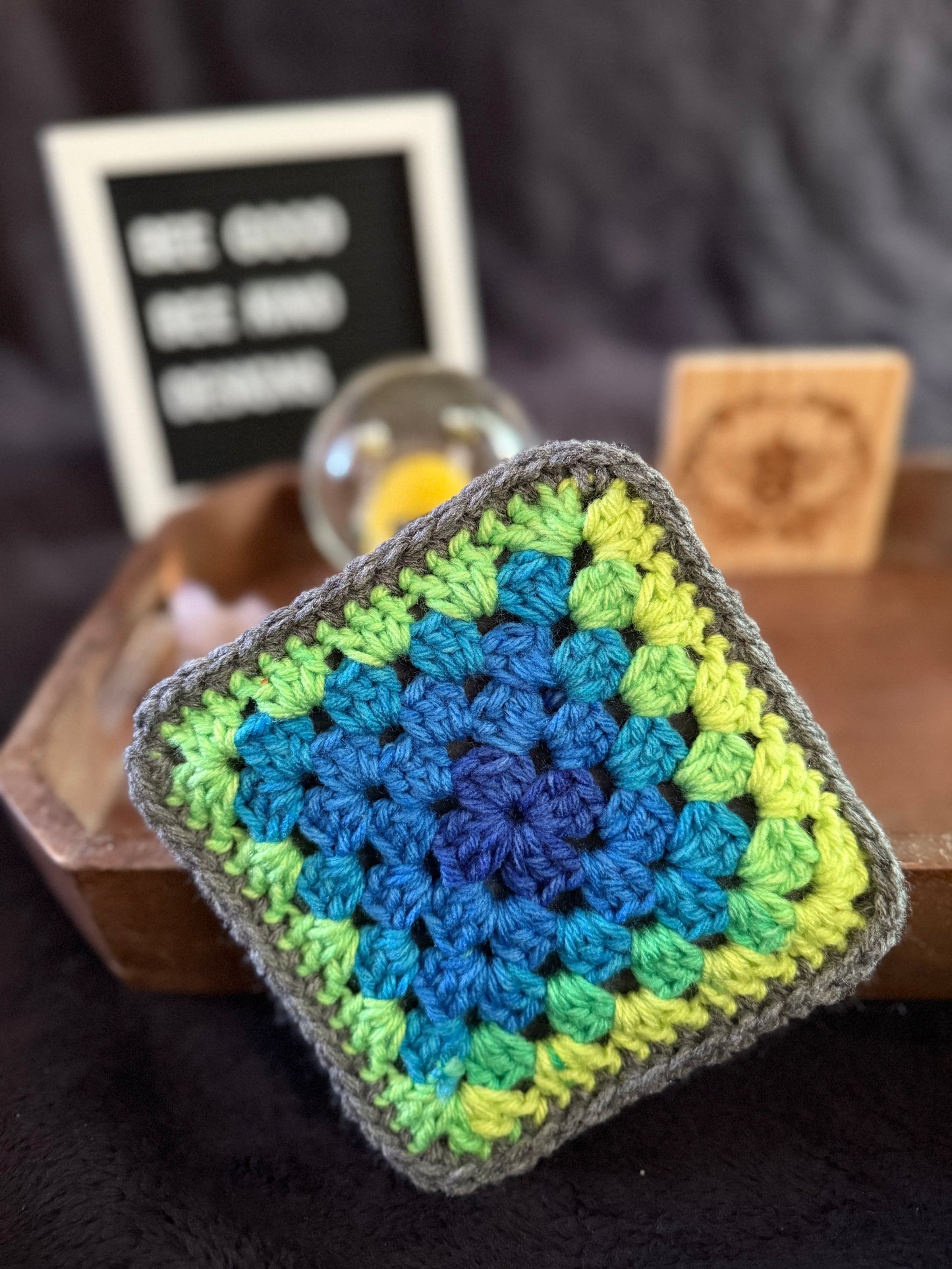 Meadow Mist Granny Coasters