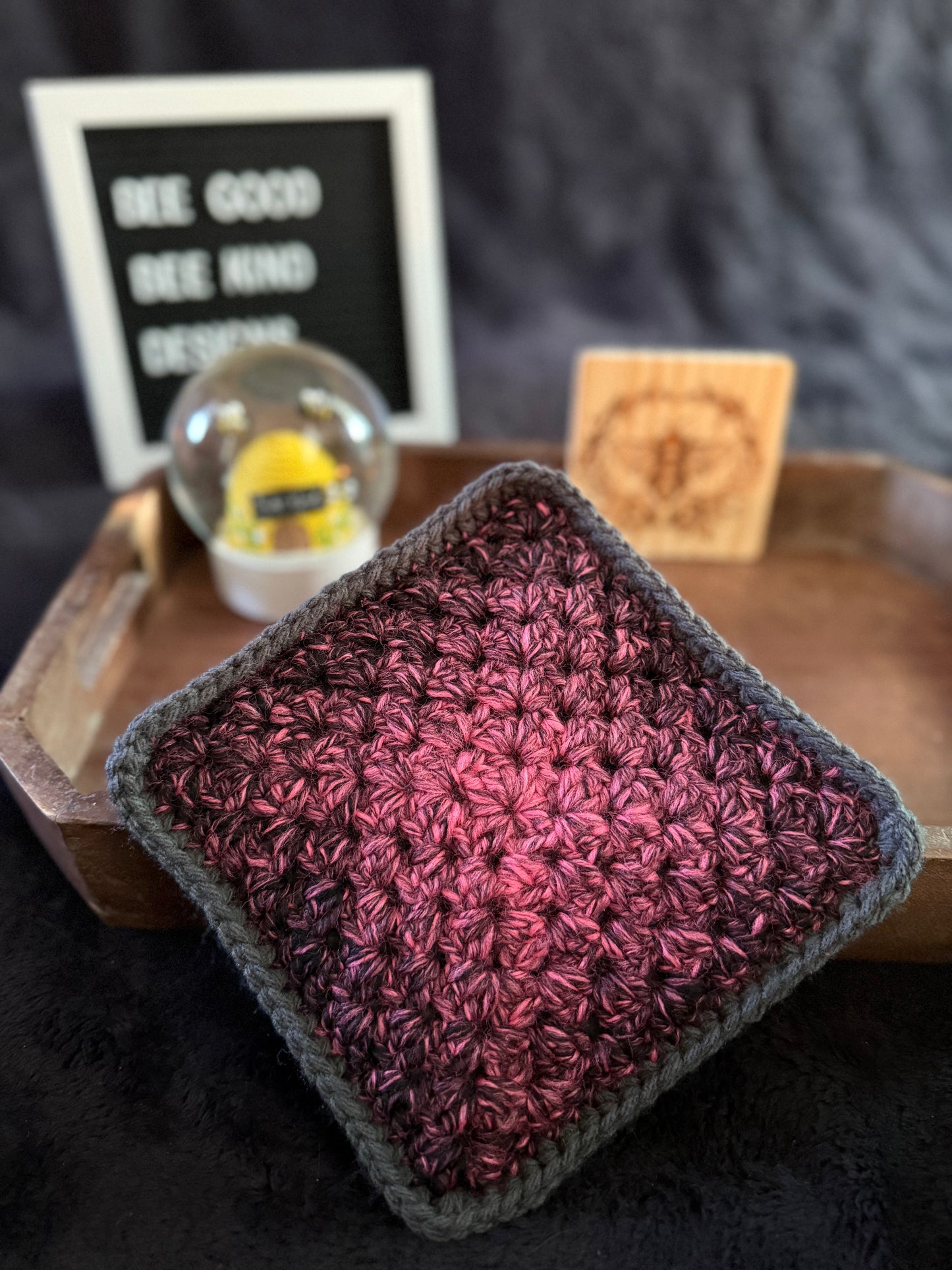 Pink Punk Princess Granny Coasters