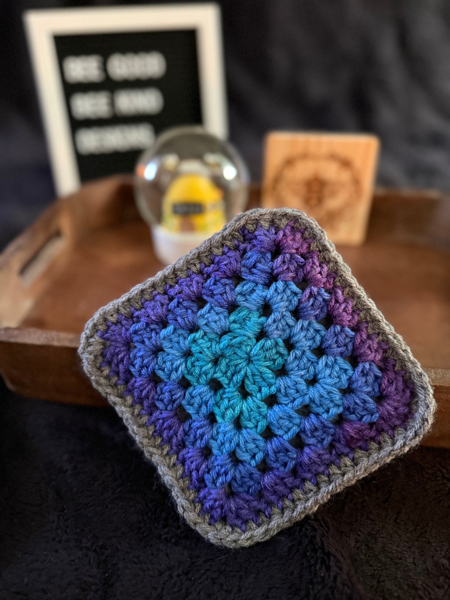 Moody Skies Granny Coasters
